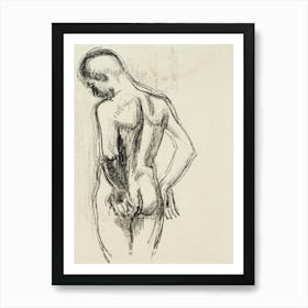 Nude Boy By Magnus Enckell Art Print