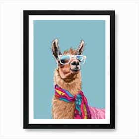 Llama 5 Art Print