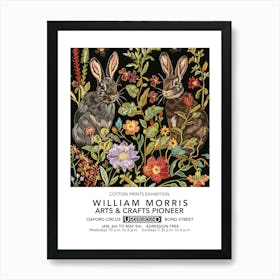 William Morris Easter Rabbit Bunny Liberty London Art Print
