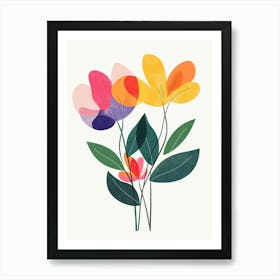 Flowers In A Vase 9 Art Print