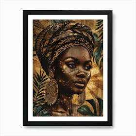 African Woman 79 Art Print