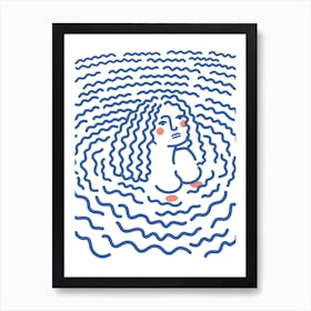 In Water Art Print