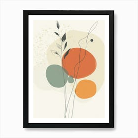 Abstract Flower 54 Art Print