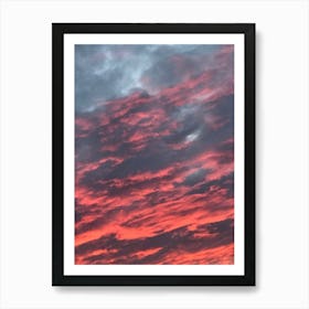 Sunset Sky Art Print