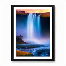 Urridafoss, Iceland Majestic, Beautiful & Classic (1) Art Print