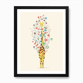 I Brought You These Flowers Art Print