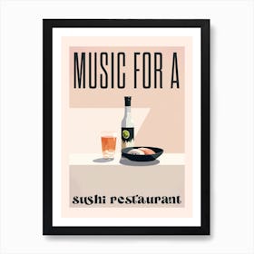 Harry Styles Music For A Sushi Restaurant Lyrics Art Print