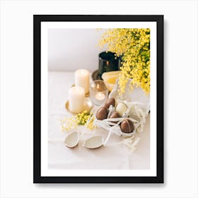 Easter Eggs 231 Art Print