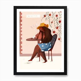 Buvette Art Print