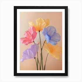 Dreamy Inflatable Flowers Lisianthus Art Print