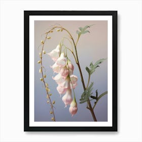 Floral Illustration Lily Of The Valley Art Print