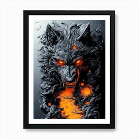 Wolf Art Print