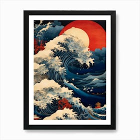 Great Wave Off Kanagawa Art Print