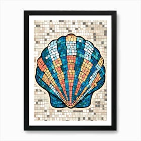 Mosaic Shell 1 Art Print