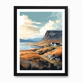 Isle Of Skye Scotland 3 Hiking Trail Landscape Art Print