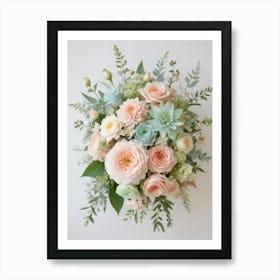 Bouquet Of Flowers 9 Art Print