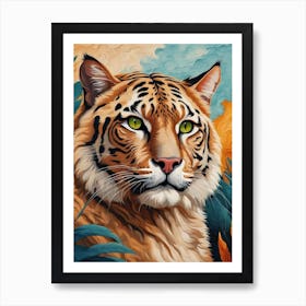 Tiger Painting Art Print