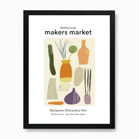 Netherlands Designers Discovery Fair Poster Art Print