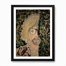 Kurt Cobain 1992 Art Print