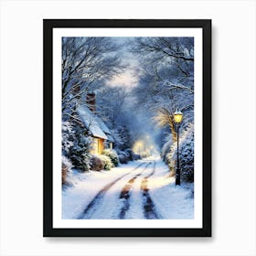 A Mocoup, Cotswold Night Serenity Art Print