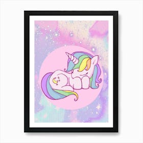 Unicorn Stitch Poster