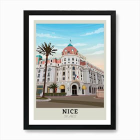 Nice Hotel France Art Print