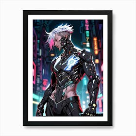 Futuristic Man, Futuristic Art, Futuristic Art, Futuristic Art Art Print