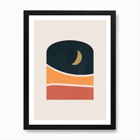 Mid Century Gate Art Print