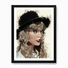 Taylor Swift 50 Art Print