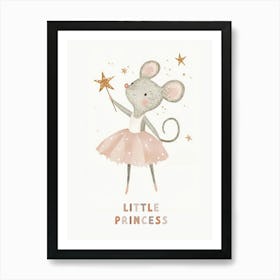 Little Princess, Nursery Wall Art for Kids Art Print