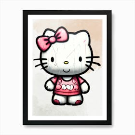 Hello Kitty Art Print