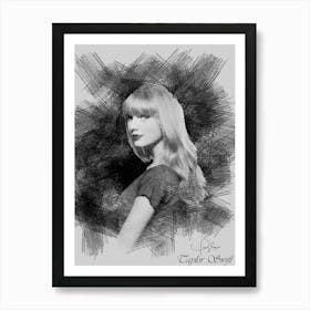 Taylor Swift 13 Art Print