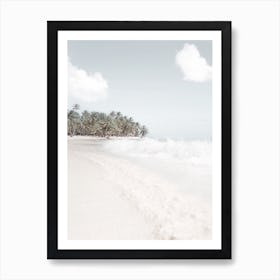 Island Beach Scenery Art Print