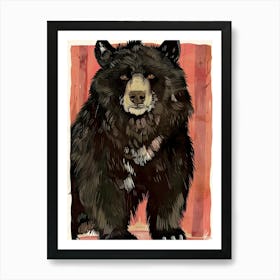 Black Bear Art Print