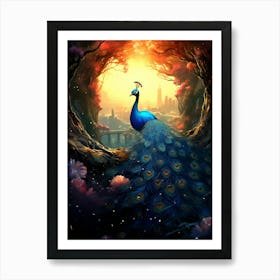 Peacock 1 Art Print