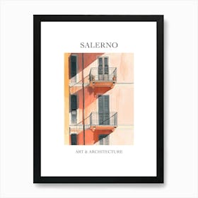 Salerno Travel And Architecture Poster 3 Art Print