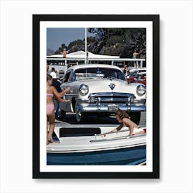 Day At The Beach Art Print