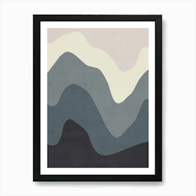 Abstract Waves 04 7 Art Print