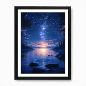 Night Sky 16 Art Print