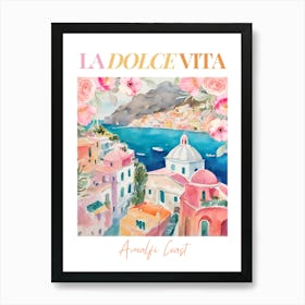 Amalfi Coast Italy 1 Art Print