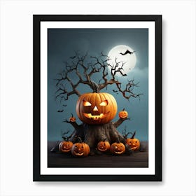 Halloween Pumpkins 17 Poster