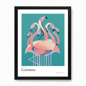 American Flamingo Art Print