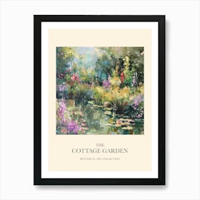 Cottage Garden Poster Garden Melodies 2 Art Print