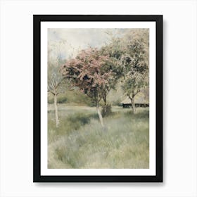 'The Cherry Trees' 1 Art Print