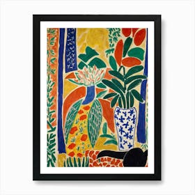 'The Cat In The Vase Style unemployment Art Print