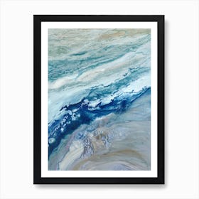 Low Tide Art Print