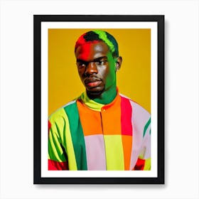 Sheck Wes Colourful Pop Art Art Print