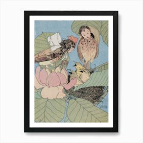 Bird In The Nest Art Print