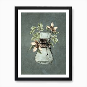 Botanical Chemex Art Print