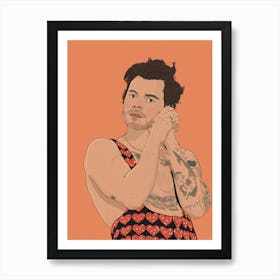 Harry Styles Art Print